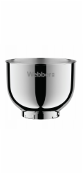 Webber 6l nerezová mísa pro kuchyňský robot SM17 - originální mísa, prostorná, náhradní