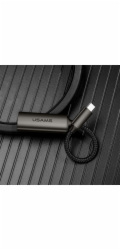 Usams Adaptér USAMS U22 USB-C - HDMI 4K HD 15cm černý/černý SJ282HD01 (US-SJ282)