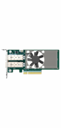 QNAP QXG-25G2SF-BCM Dual port per 25GbE Network adapter; 2 x SFP28; Broadcom 57504 controller