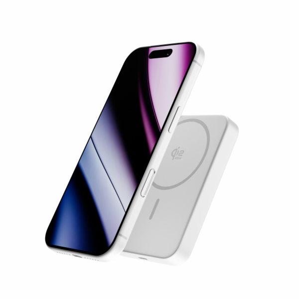 Epico Qi2 25W 10000mAh Mag+ powerbanka EM75 - stříbrná