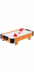 LeanToys Mini stolní arkádová hra Air Hockey pro děti, dřevěná