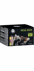 PETREPUBLIC Mega Pack Chicken, Beef, Lamb - vlhké krmivo pro psy - 12x100g