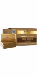 NoName SATTVA_Ayurveda Henna Bar henna kostka tmavě hnědá 3x80g