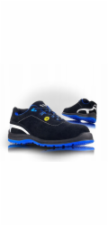 VM Footwear Bezpečnostní obuv Rimini 2185-S1P ESD, velikost 44, černo-modrá