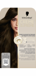 XXX_Loreal (L’Oreal Paris) SCHWARZKOPF Creme Supreme barva na vlasy odstín 4-0 Přírodní tmavě hnědá