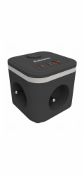 Fellowes Power Cube® Typ E Černá