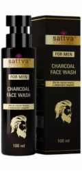 Sattva Čisticí gel na obličej s aktivním uhlím 100ml