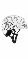 Nils Extreme MT311 BÍLÁ PŘILBA L (58-61 CM)