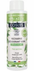 Coslys , osvěžující deodorant s náplní a zinkem, roll-on, 100 ml