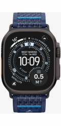 Spigen Athlex Air 2 Active Band, tmavě modrý - Apple Watch 49mm/46mm/45mm/44mm