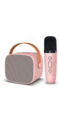 MaxLife Bluetooth karaoke sada MXKS-100, růžová