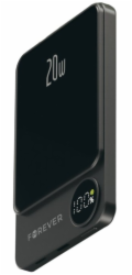 Forever Bezdrátová powerbanka MATB-200 20W PD 5000 mAh magnetická černá