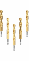 Proedge Vrtáky MILWAUKEE do kovu HSS-G TIN 12,5 mm – 5 ks.