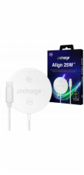3MK Nabíječka InCharge Align Qi2.2 25W pro Android, bílá