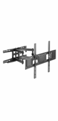 Výsuvný držák Brateck LPA63-466 pro TV 37"-80" 40kg polohovatelný nástěnný