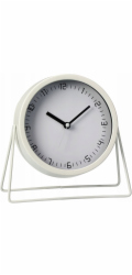 Segnale STILLA kovové stolní hodiny, 19 cm