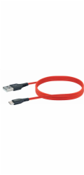 Schwaiger Kabel USB-A - USB-C 1,2 m červený (LPRO510501)