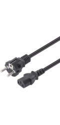 Manhattan napájecí kabel černý 5m CEE7/7 IEC C13
