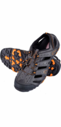 Lahti Pro Pánské trekové boty TREKKING SANDÁLY PU/KNIT ŠEDO-ČERNO-POMBER, 46, LAHTI