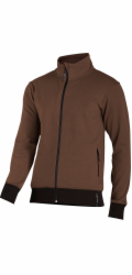 Lahti Pro MIKINA HNĚDÁ na zip, XL, CE, LAHTI