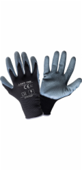 Lahti Pro Latexové rukavice , černé a šedé, l212110p, 12 párů, 10,ce,lahti