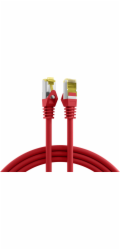 EFB Síťový kabel Elektronik MK7001.0,15R, červený, 0,15 m, Cat6a S/FTP (S-STP)