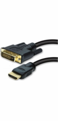 NoName Kabel HDMI - DVI-D 1,2 m černý (77482)