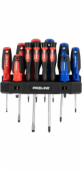 Pro-Line Sada šroubováků 12dílná, měkký povrch, S2, magnet, držák, proline
