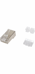 Equip Zástrčka RJ-45 Equip 121147, saténová ocel, průhledná