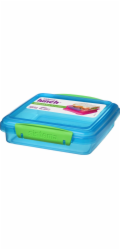 Sistema Sistema 31646 nádoba na potraviny Čtvercová 0,45 l Modrá 1 ks.