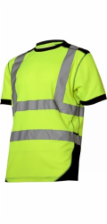 Lahti Pro Tričko Warning, žluto-černé, velikost 3XL (L4022506)