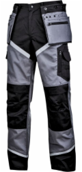 Lahti Pro Černošedé kalhoty s reflexními pruhy, 2XL, CE, LAHTI