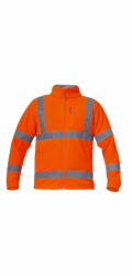 Lahti Pro Mikina Hi-Vis oranžová fleecová XXL (L4011005)