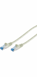 Patchcord Patchkabel CAT6a RJ45 S/FTP 20m šedý