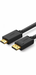 Ugreen Kabel DisplayPort - HDMI 5m černý (UGR334BLK)