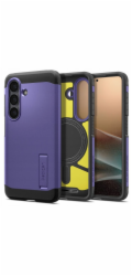 Spigen Pouzdro Tough Armor MagSafe pro Samsung Galaxy S26 fialové