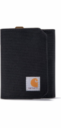 Carhartt Peněženka Nylon Duck Trifold, černá