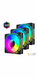 GameMax Ventilátor pro skříň Gamemax | KF300R BK | Černá