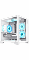 GameMax Skříň Gamemax | Skříň | INFINITY MINI WHITE | M-ATX