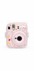 LoveInstant Pouzdro pro Fuji Instax Mini 12 Rigid + popruh / Roztomilý zajíček Mix