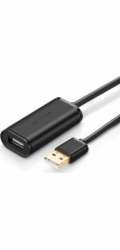 Ugreen USB-A - USB-A USB kabel 15 m černý (UGR405BLK)