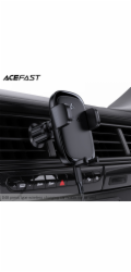 Acefast Držák na větrací otvor do auta Acefast D48 s bezdrátovou nabíječkou - černý