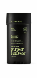 Attitude Attitude SUPER LEAVES, deodorant v tyčince, pro muže - Matcha a bergamot, 75 g