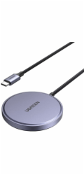 Ugreen Bezdrátová magnetická nabíječka W703, MagSafe W703, 15 W, 1,5 m