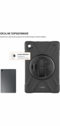 Fixed Pevné pouzdro EtuiRuggedTab pro tablet Samsung Galaxy Tab A11, černé