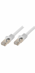 Shiverpeaks BASIC-S - Patch kabel - RJ-45 (M) na RJ-45 (M) - 1,0 m - SFTP, PiMF - Cat.7 RohCable (kabel) / CAT 6a (konektory) - tvarovaný - bez háčku - bílý (BS75511-W)