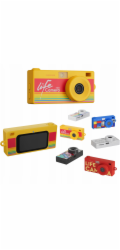 Xrec Mini Camera Retro Videokamera 2k Přívěsek na klíče + 32GB karta / Xrec X9 / Žlutá