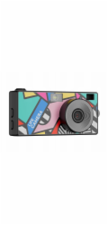 Xrec Mini Camera Retro Videokamera 2k Přívěsek na klíče + 32GB karta / Xrec X9 / Černá
