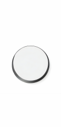 Edaxo Kulaté nástěnné zrcadlo SVEA, O 50 cm