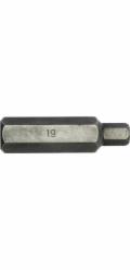 Teng Tools Šestihranné bity , délka 75 mm, 19 mm